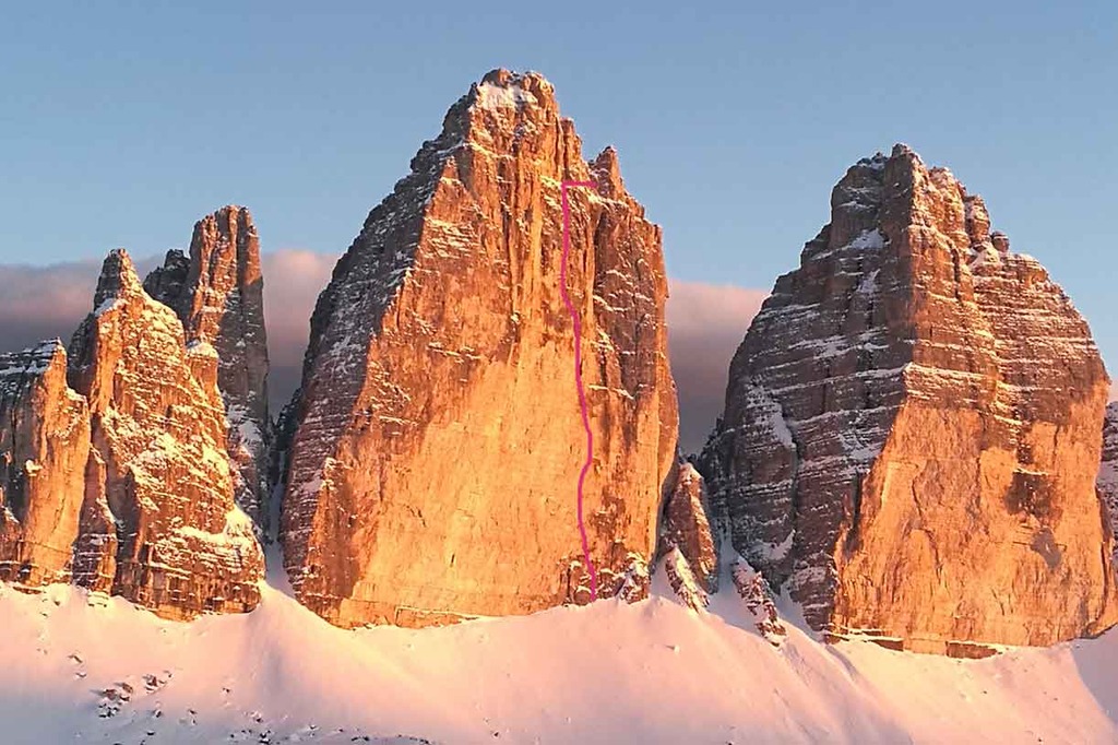 Arrampicata Alla Cima Grande Di Lavaredo Dolomiti SkiRock arrampicata-alla-cima-grande-di-lavaredo-dolomiti-skirock
