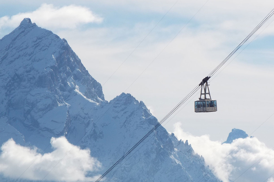 Skiing in Cortina d'Ampezzo