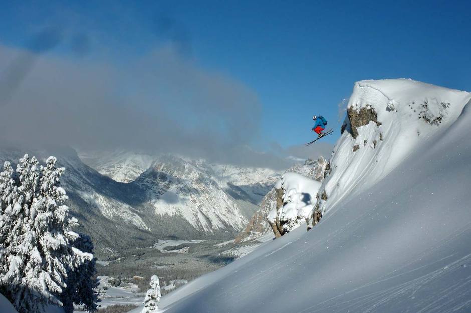 Off-piste skiing in Cortina d'Ampezzo - Dolomiti SkiRock