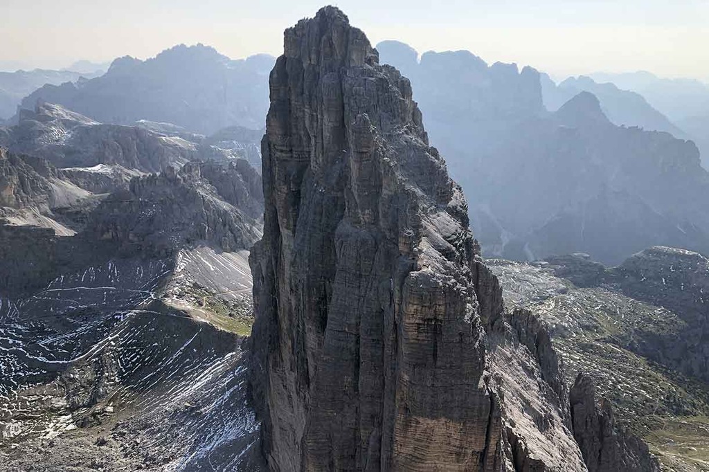 Cima Ovest Di Lavaredo Via Normale Dolomiti SkiRock